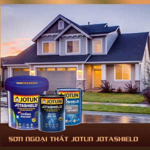 Cửa hàng bán sơn ngoại thất Jotun Jotashield bền màu tối ưu giá tốt