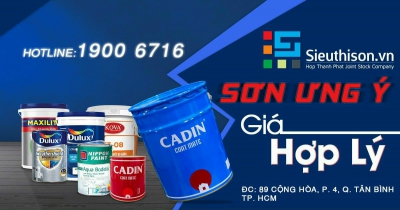  Đại lý cấp 1 chuyên cung cấp sơn BOSS chính hãng - giá rẻ tại xưởng