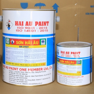  Sơn Hải Âu Epoxy 2 thành phần chuyên dùng cho sắt thép