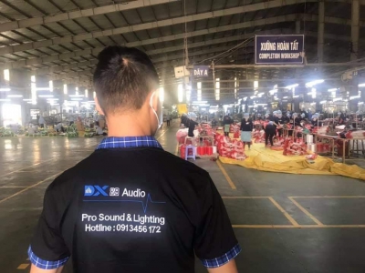Dàn âm thanh thống báo nhà xưởng