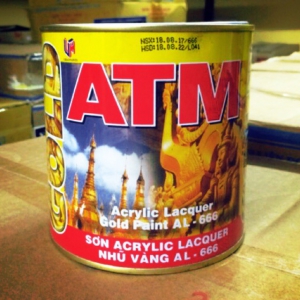  Sơn công nghiệp galant nhũ vàng 666