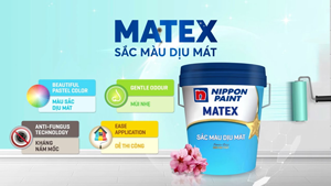 Sơn Nippon matex sắc màu dịu mát có ưu điểm gì nổi bật